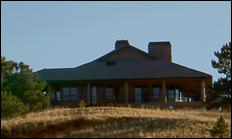photo of high chaparral ranch house